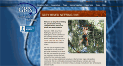 Desktop Screenshot of greyrivernetting.com