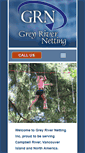 Mobile Screenshot of greyrivernetting.com